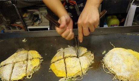 Okonomiyaki Hiroshima style